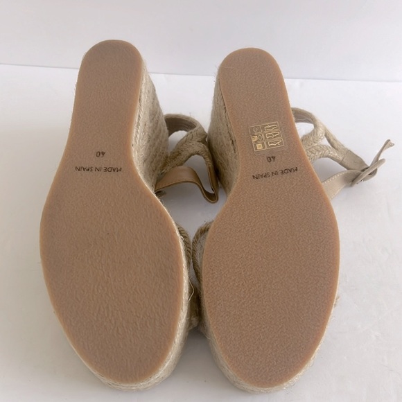 JEFFREY CAMPBELL $120 Shoes Women’s Elaina Woven Platform Wedge Sandals Size 40 - Picture 5 of 6